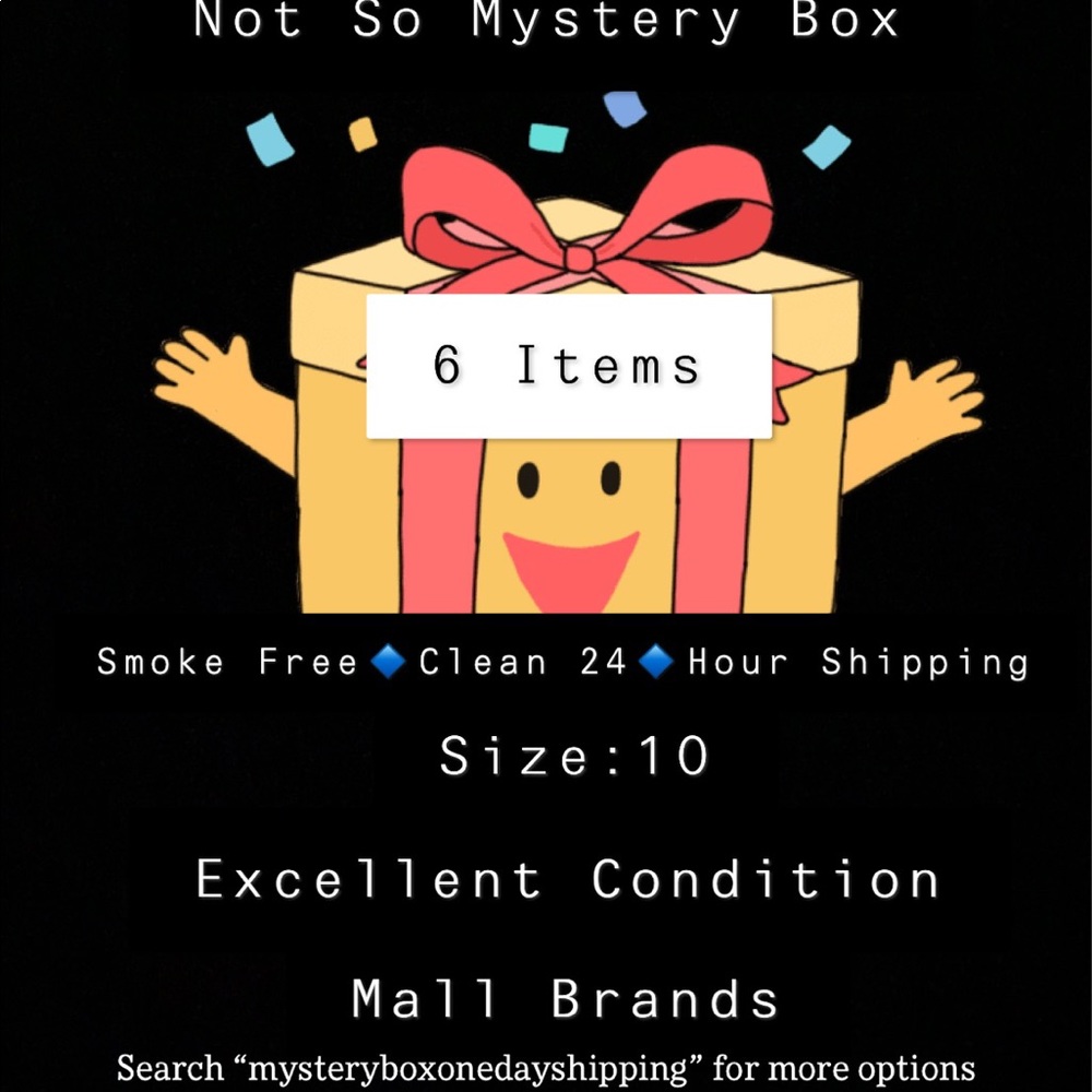 Mystery box size 10